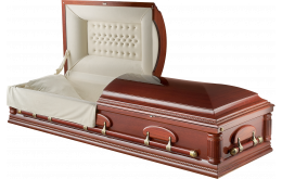 Сoffin Люкс mahagony